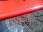 orange krate in paint outside close2.jpeg