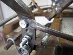 go kart brake rod connected to brake pedal.jpg
