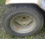 Sears Craftsman GT 11 Mower (Rear Wheel).jpg